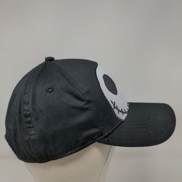 Jack Skellington Snapback Hat Black OSFM The Nightmare Before Christmas - Picture 4 of 8